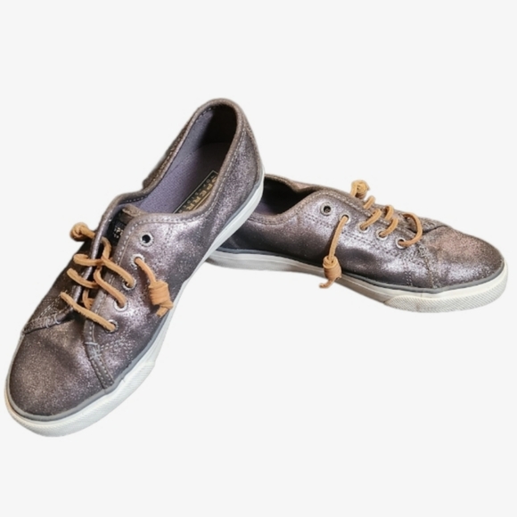 Sperry Top-Sider Sparkle Slip-On Tennis Shoes - Picture 3 of 8